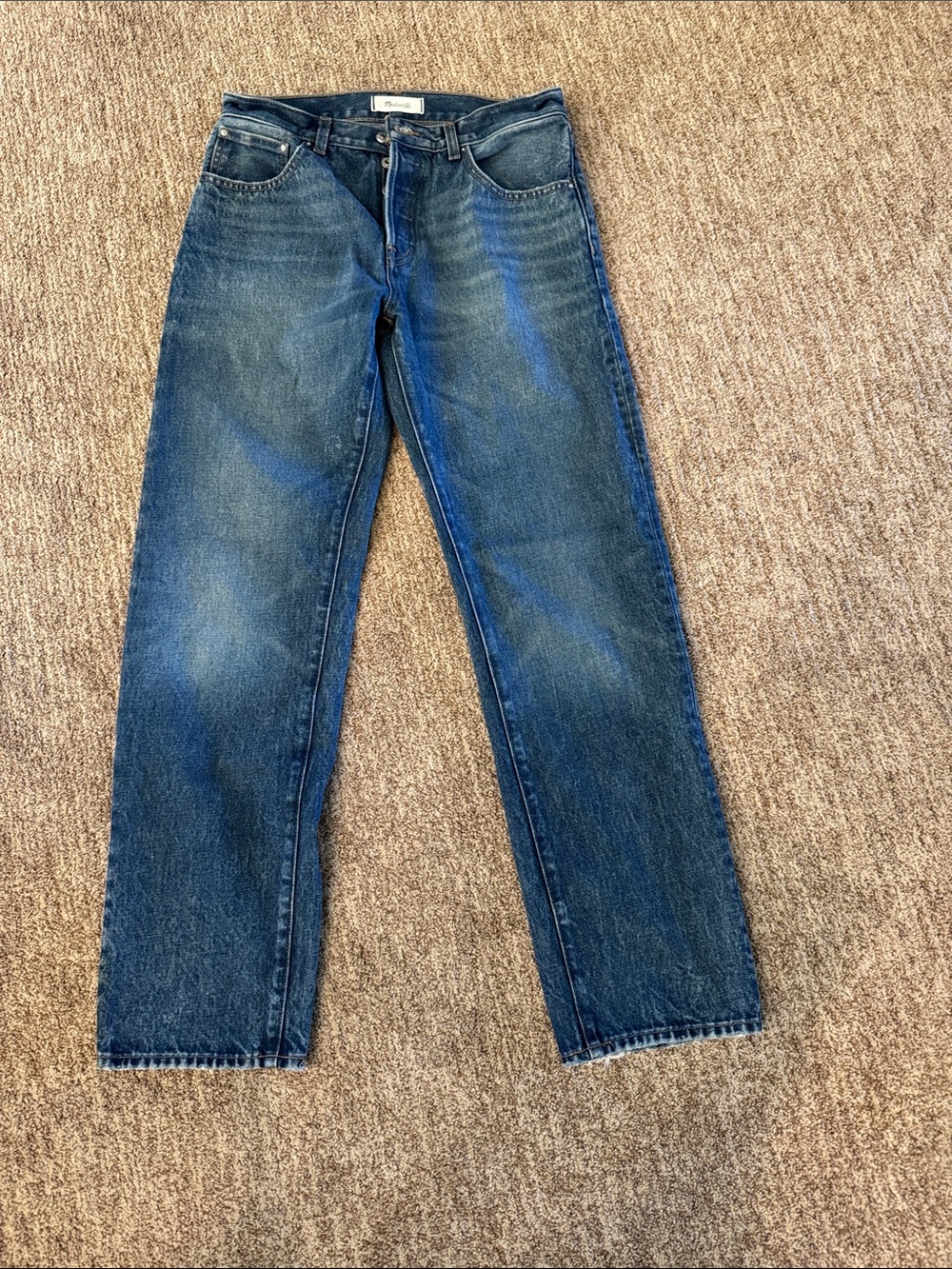 The Dean easy straight Jean by Madewell